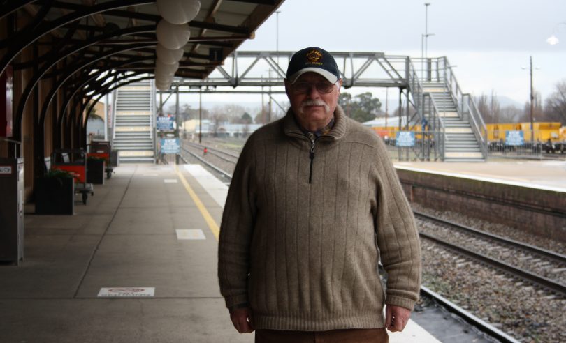 Southern Tablelands Rail Users Group President Greg Price is advocating for tilt train technology which is widely used in Europe. Photo: Supplied.