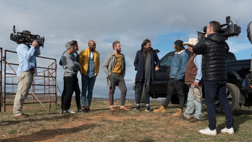 Queer Eye traveled to Yass in early June to make over George and one of the town's eateries. Photo: Supplied.