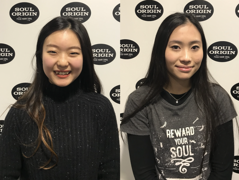 Canberra's Seline Hong and Sylvia Tran are finalists in Soul Origin's National Barista Competition 2018. Photo: Supplied.