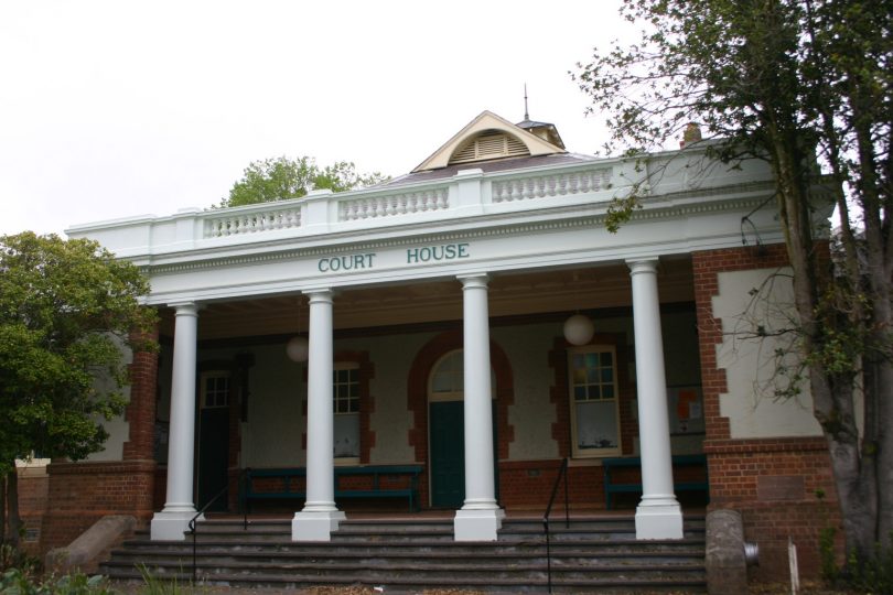 The Braidwood Courthouse. Photo: Alex Rea.