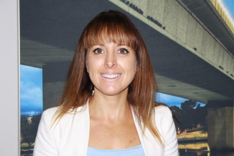 MBA commercial director Liz Nair said choosing to be a female tradie can be daunting. Photo: Supplied