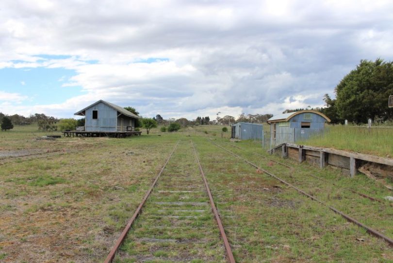 Old rail lines crisscross the country between Canberra and Bombala. Photo: Ian Campbell.