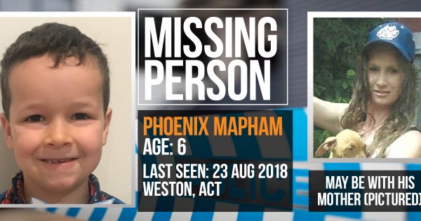 Police still searching for missing six-year-old believed to be on the South Coast