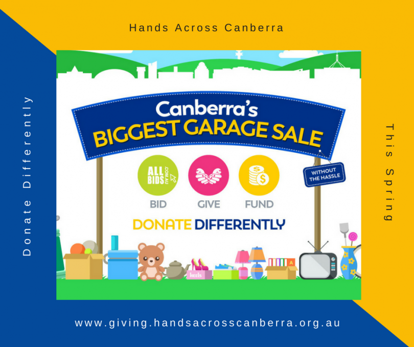 canberra's biggest garage sale