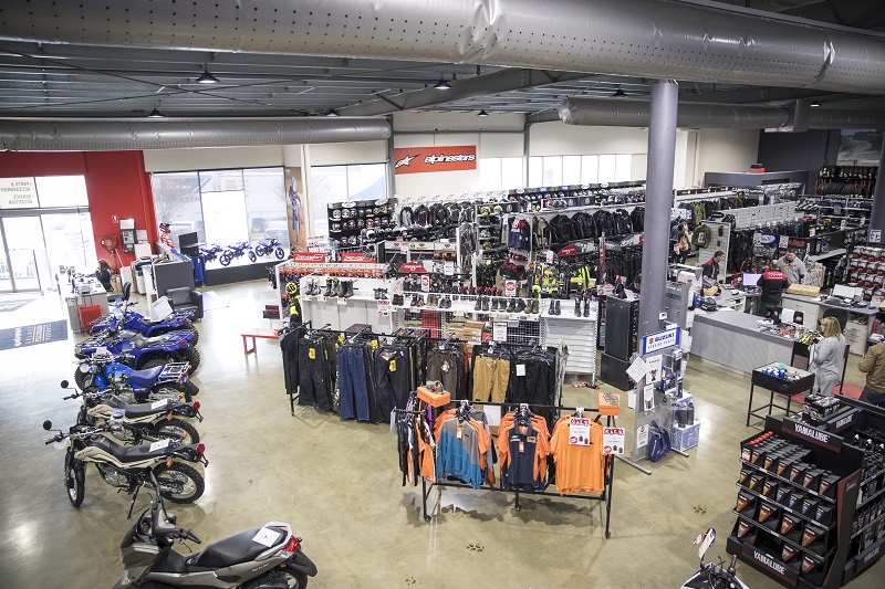The Canberra Motorcycle Centre team can help you choose the right bike and right equipment. Photo: supplied.