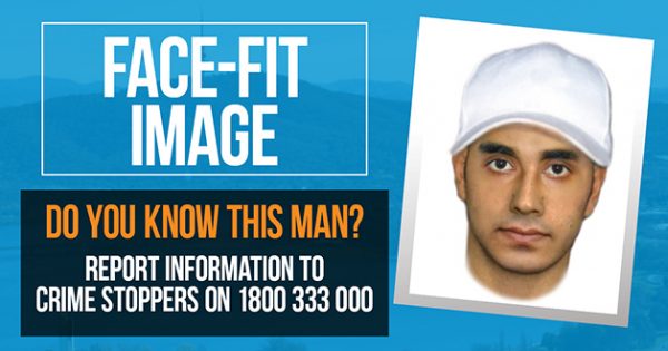 Police release face fit of man involved in Barton knife-attack