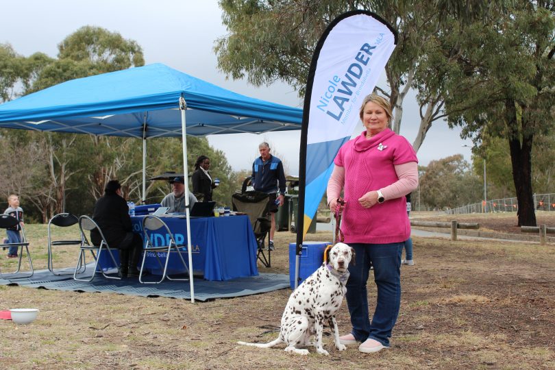 At the Dog Day event held recently. 