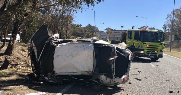 32-year-old man dies in hospital after horror smash off Tuggeranong Parkway