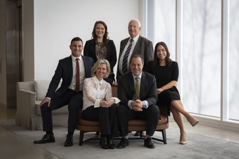 Nominee for Residential Sales team of the year – Team Sanfrancesco from Peter Blackshaw Manuka