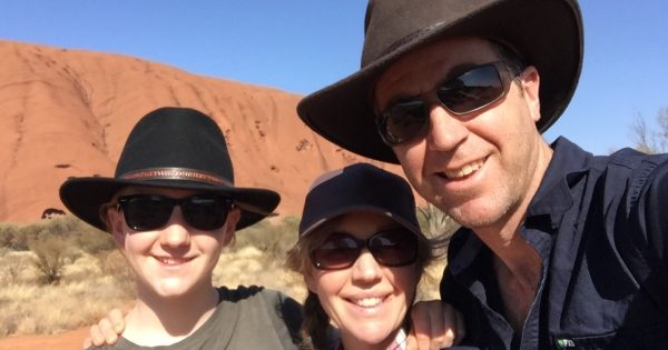 Bega family still smiling after Air Force rescue from outback