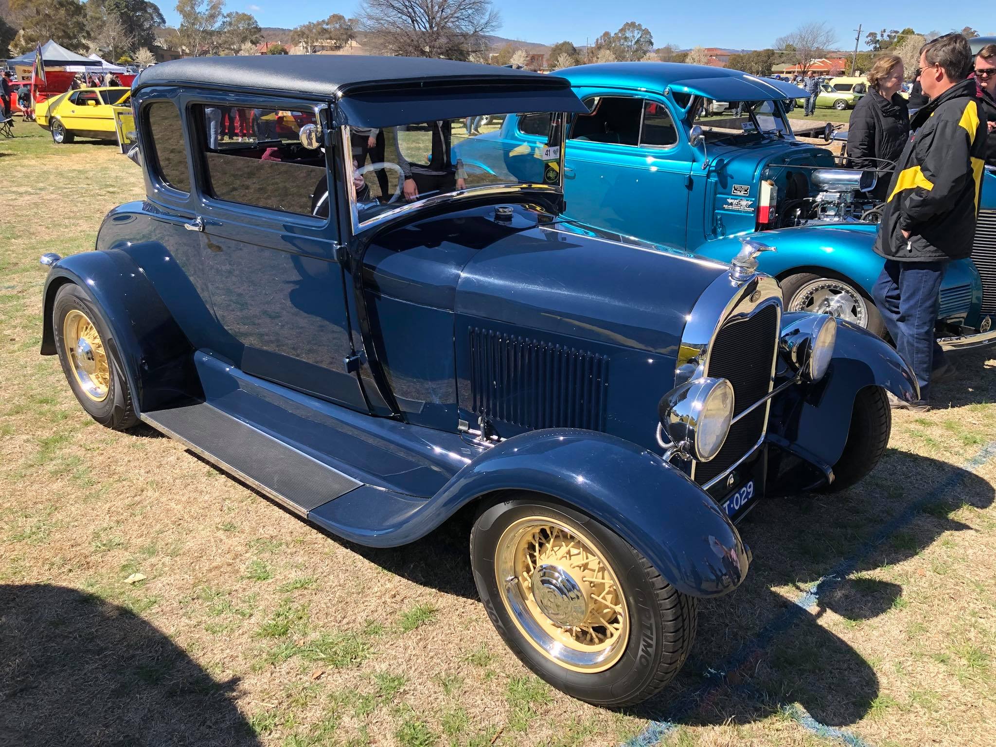 Learn about Ford's history in Australia with classic vehicles like this ... 