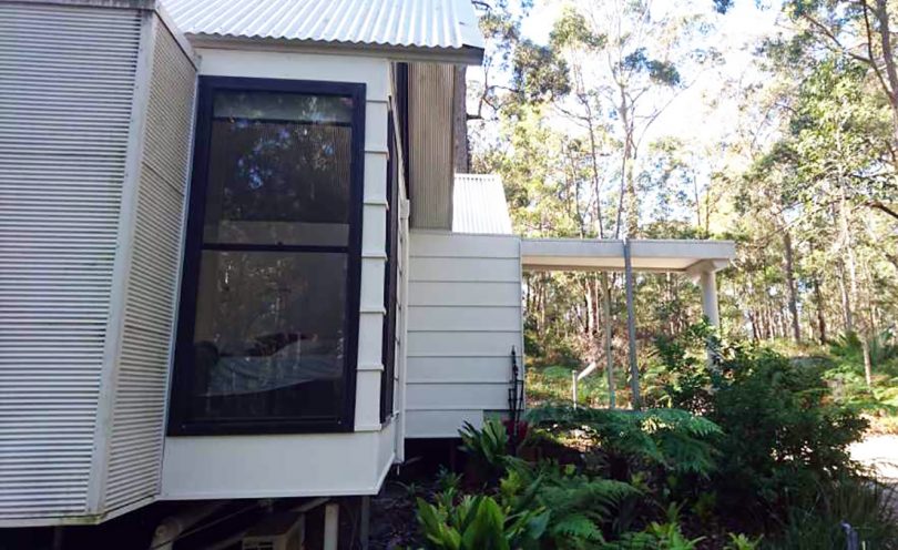 Heavenly hideaway - The luxury cottages at The Bower are nestled deep in the forest and are fully equipped for a memorable getaway. Photo: Brad Watts.