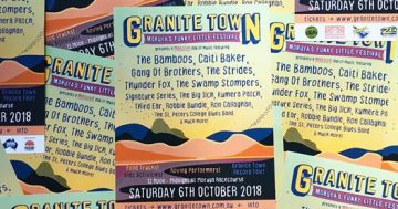 Granite Town this Saturday in Moruya - made for and by music lovers