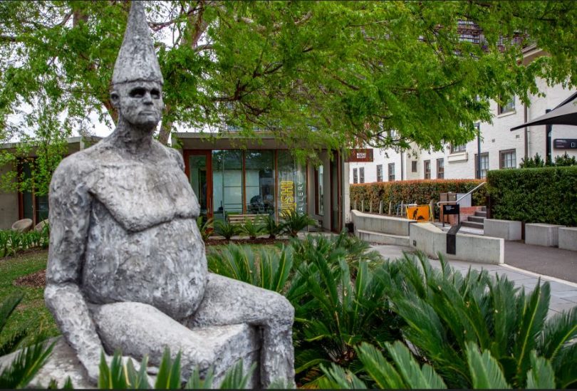 Tucked away among the dynamic buildings of NewActon are an eclectic collection of public artworks. Photo: George Tsotsos.