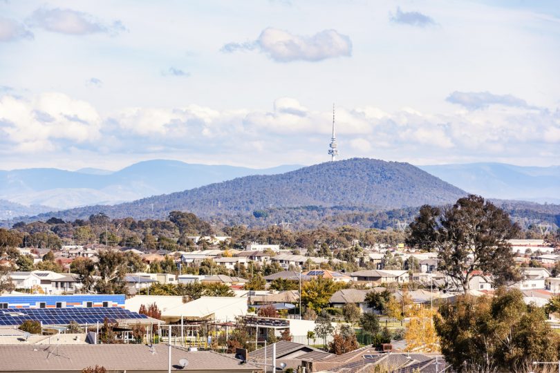 Canberra city.