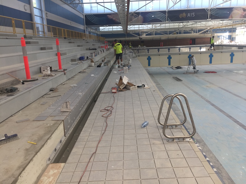 The AIS Swimming Pool upgrade this year has involved the expertise from CE Industries. 