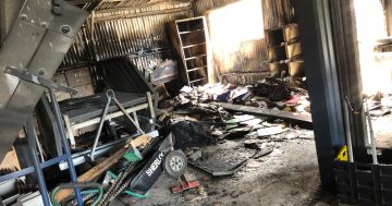 Police believe fire that destroyed $200k of athletic equipment was deliberately lit