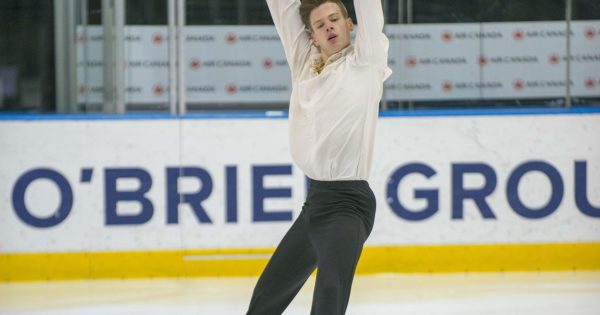 Figure skater Callum Bradshaw battles stigma off the ice with grace and poise