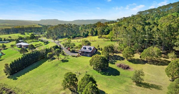 Near where eagles soar sits a Berry property offering rural views, beaches and stylish living