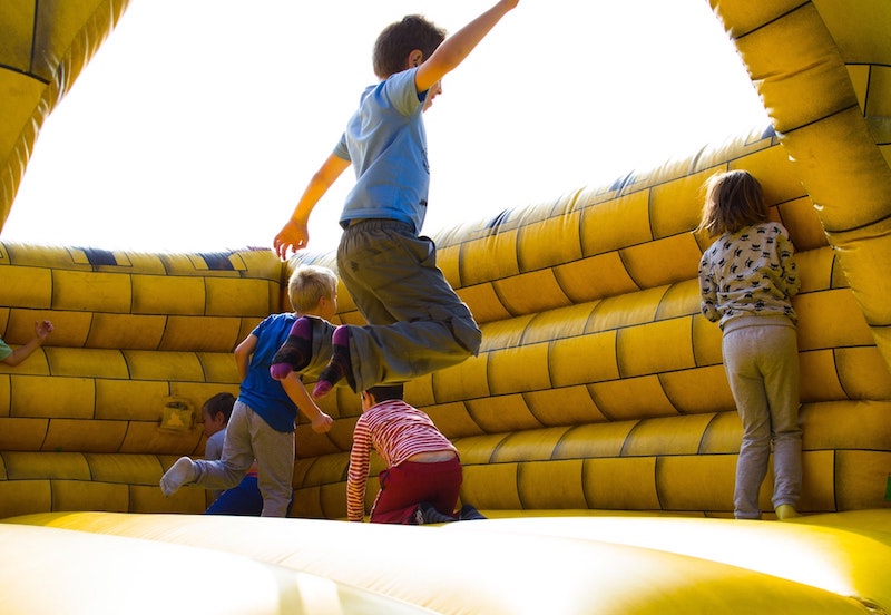 Children’s jumping castles and rides will be free at SouthFest, thanks to the McIntyre Property Group. Photo: Supplied.
