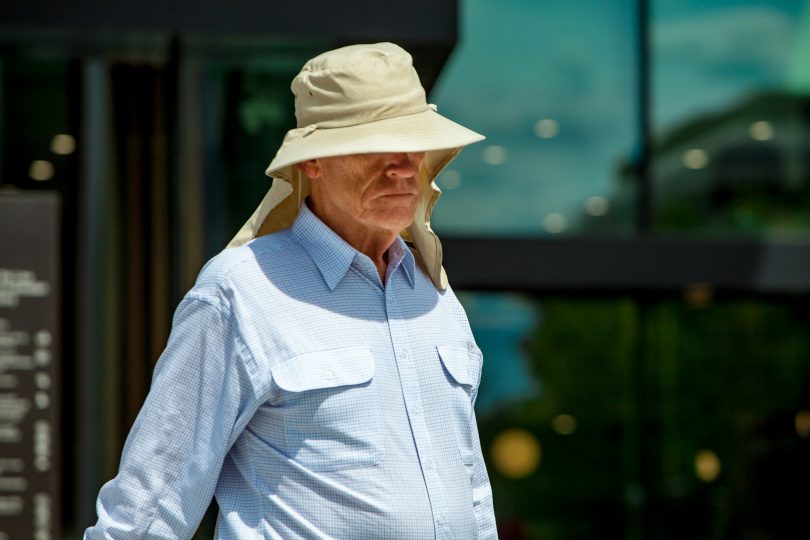 David Harold Eastman pictured leaving court yesterday. Photo: George Tsotsos. 