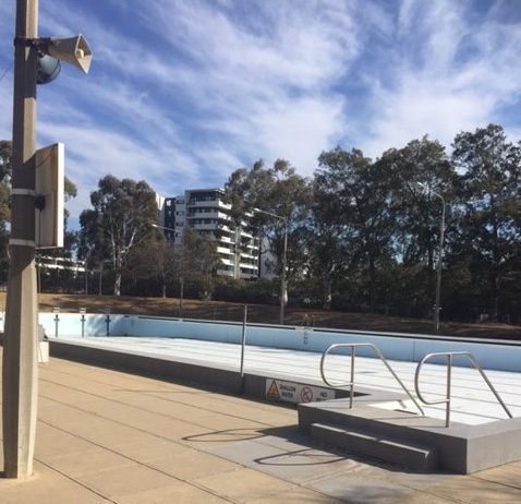 The Philip Swimming Pool underwent refurbishment during the winter months. Photo Tim Gavel