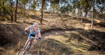 Canberra’s Gwynn McLeod smashes 'Wild Wombat' trail in the forests of Mogo