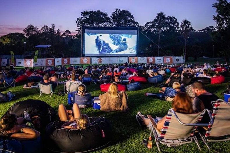 Sit under the stars and watch a Christmas movie classic this festive season. Photo: Supplied