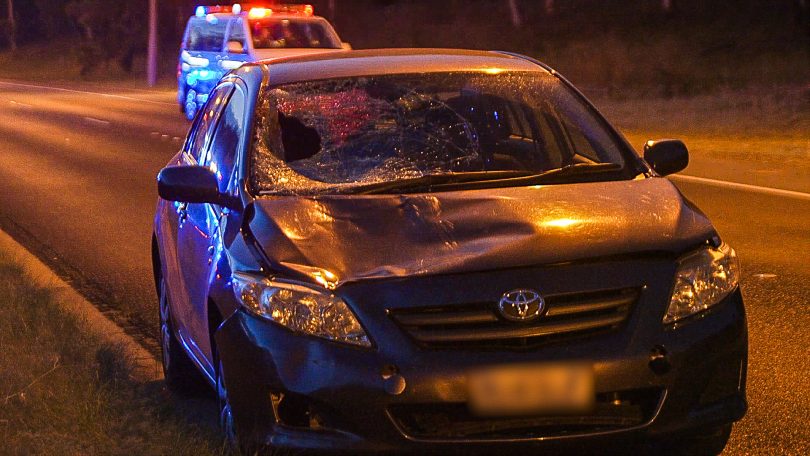 A man has died after being hit by a car on Belconnen Way. Photos: George Tsotsos