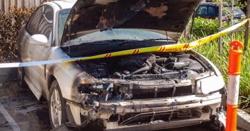 Police investigating car fires in O'Connor unit carpark