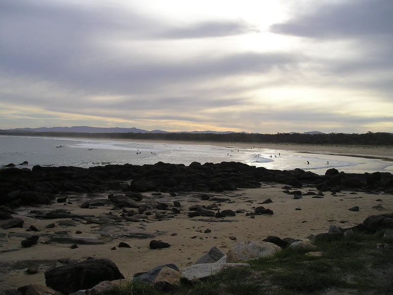 Magnificent Broulee Beach north of Moruya. Photo: Broulee Surf Club website.