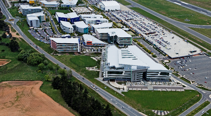 Brindabella Business Park has set the groundwork for two new tenancies. Photos: Canberra Airport