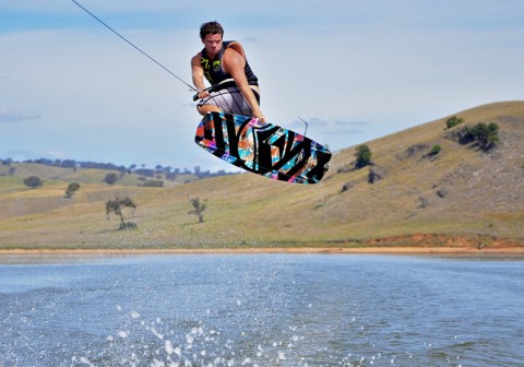 A few good practice runs on Burrinjuck Dam and this could be you! Photo: supplied.