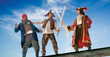 Win a double pass to pantomime Peter Pan mayhem at Canberra Theatre