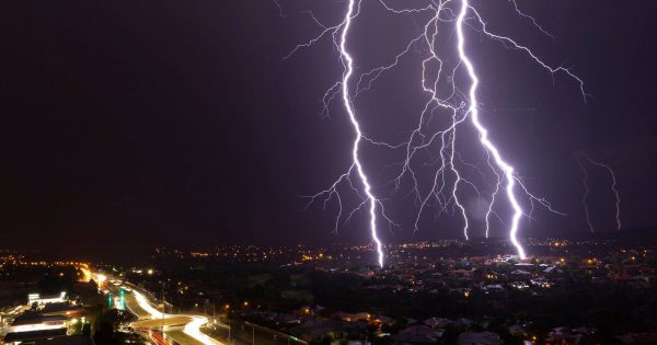 Severe thunderstorm causes power outages and flash floods across Canberra