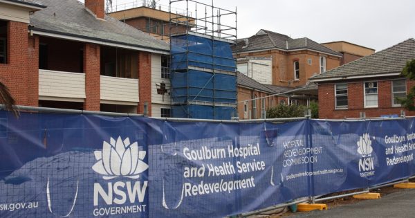 Major milestones for Goulburn hospital upgrade expected in 2019