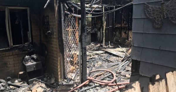 Duffy fire puts mother and children in hospital and kills dogs