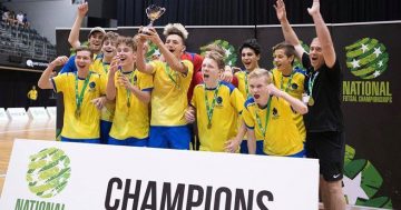 Underdog ACT futsal team dominates at Australian Championships on shoestring budget