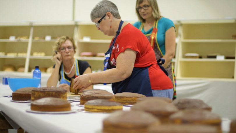 Cake judging at the Canberra Show. Photo: George Tsotsos. 