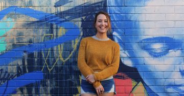 Mural artist Claire Foxton to paint the ‘face of Queanbeyan’
