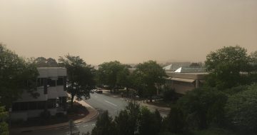 Dust storm across Canberra sparks ACT Health warning