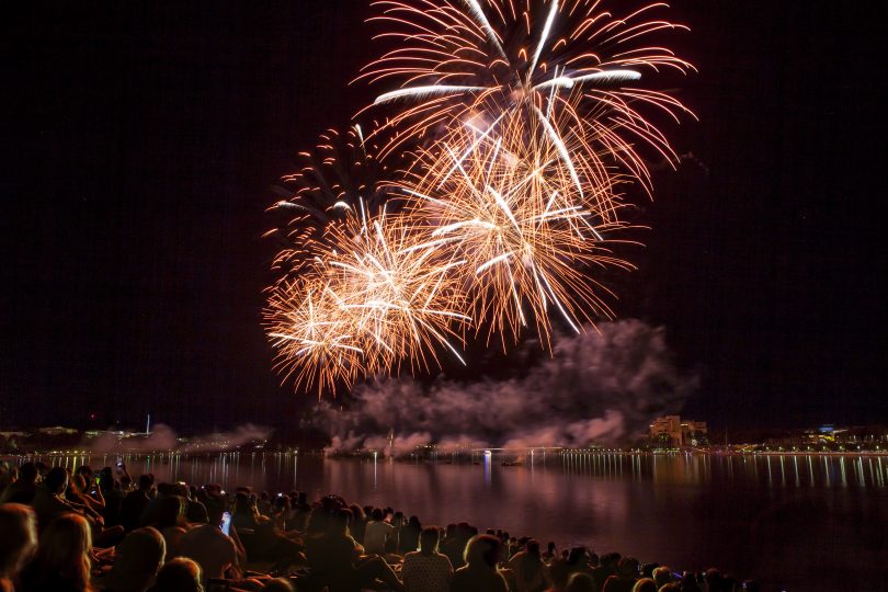 It's a spectacular display, Hit 104.7 Skyfire. Photo: Supplied.