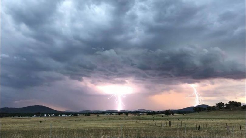 Lightning in Harrison