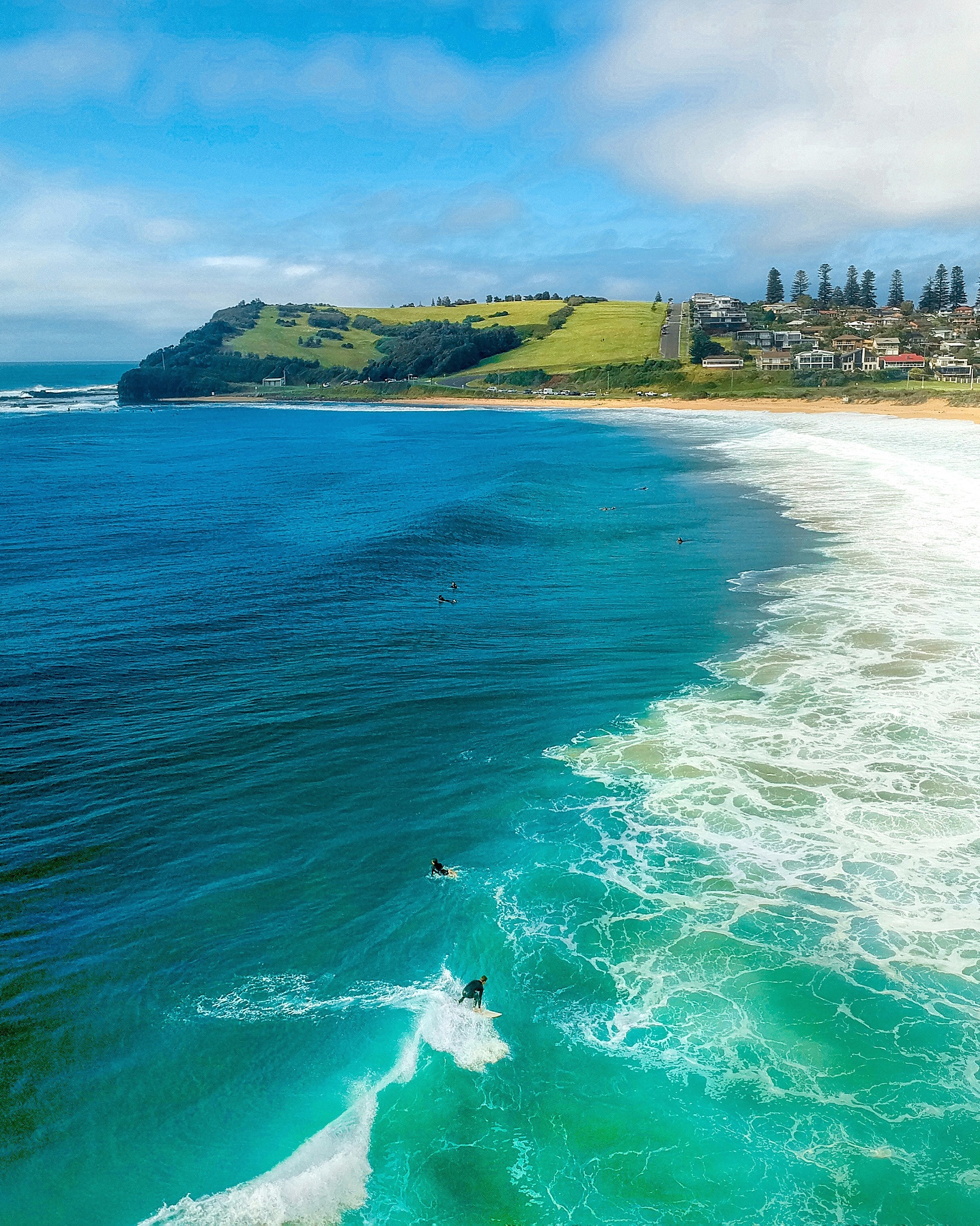 Werri Beach. Photo courtesy of Destination Kiama, photographer Mark Fitz