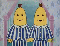 Bananas in Pyjamas giving thumbs up