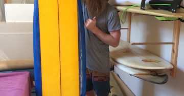 Treasured surfboard found at Bermagui 15 years after it was stolen