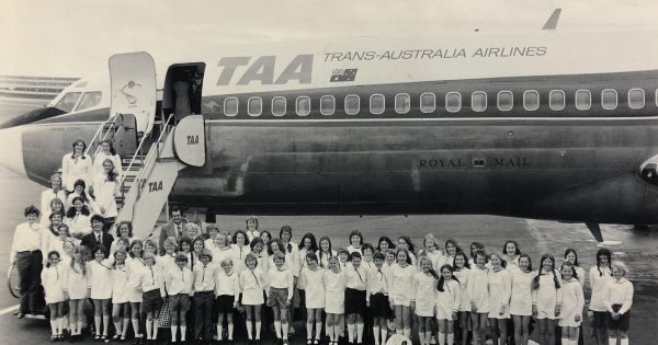 Golden years: It was up, up and away for Woden Valley Youth Choir