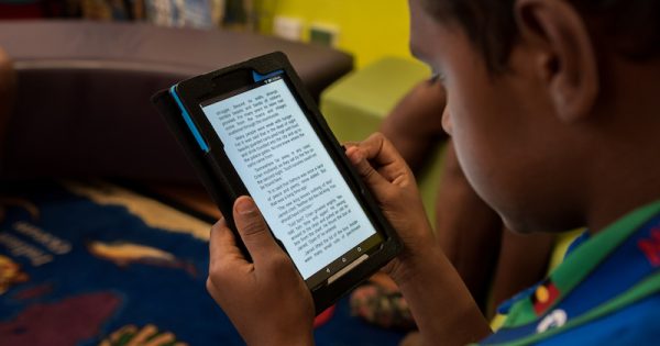Indigenous reading project encouraging young students to explore the  joy of reading