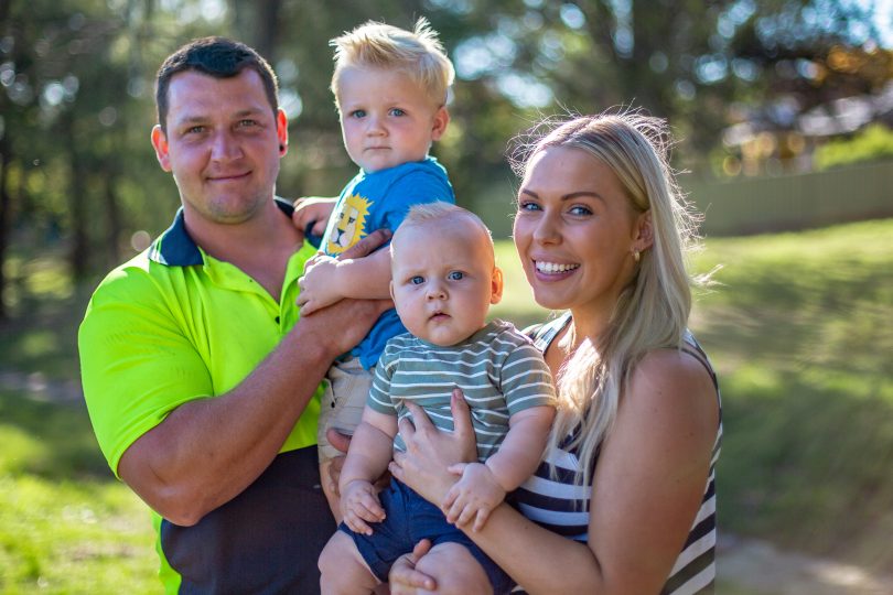 Catherine Mayes and family