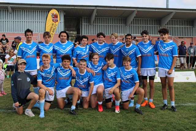 The Queanbeyan Blues under 15s defeated the Gungahlin Blues 12 to 10. Photo: Supplied.